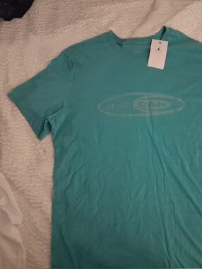 Jordan Teal Short-Sleeve Logo Tee